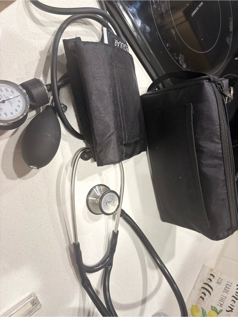 Prestige Medical Stethoscope BP Cuff Pulse Oximeter Medical Kit